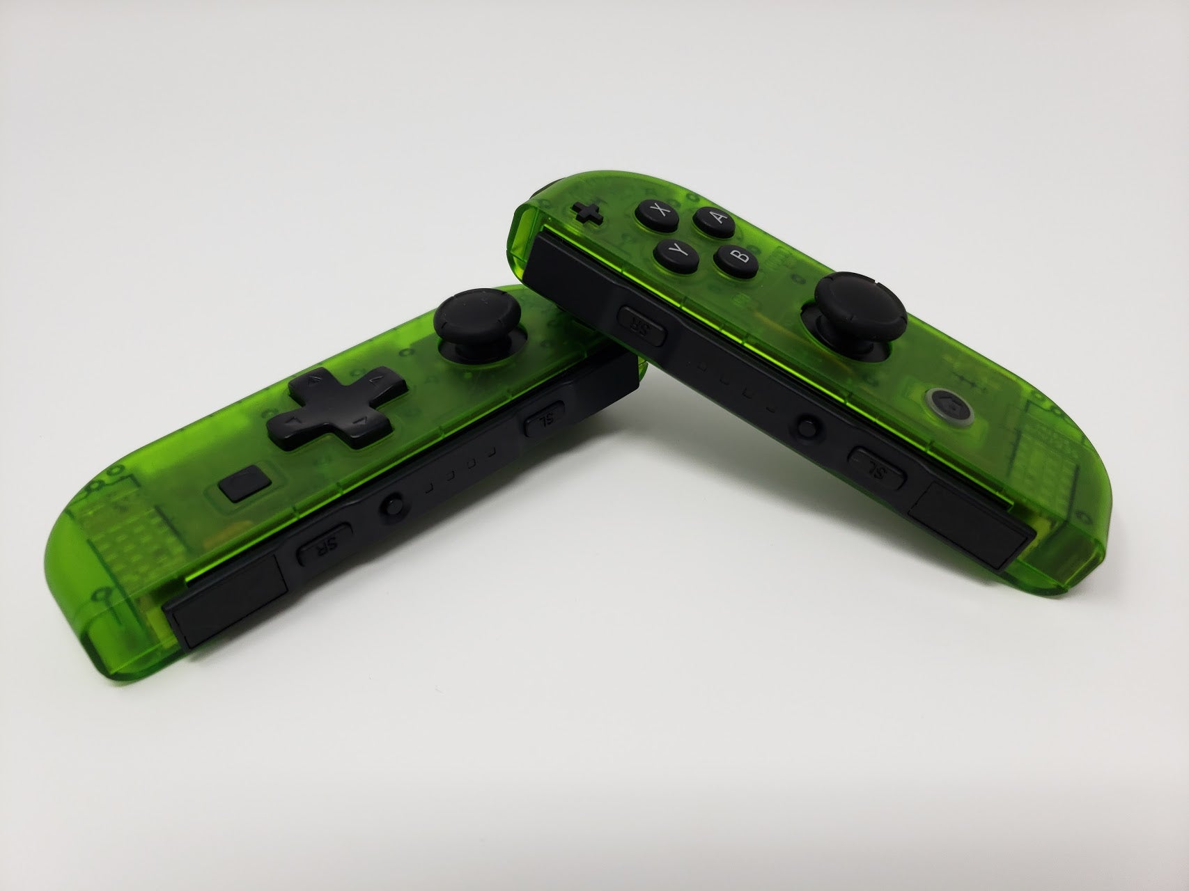 Dark Green Tinted - Customizable Options - OEM Nintendo Joy-Cons