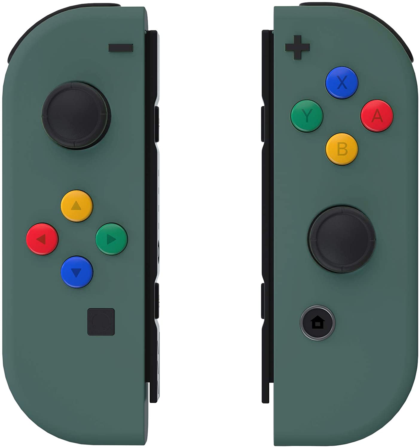 Pine Green Soft Touch - Customizable Options - OEM Nintendo Joy-Cons