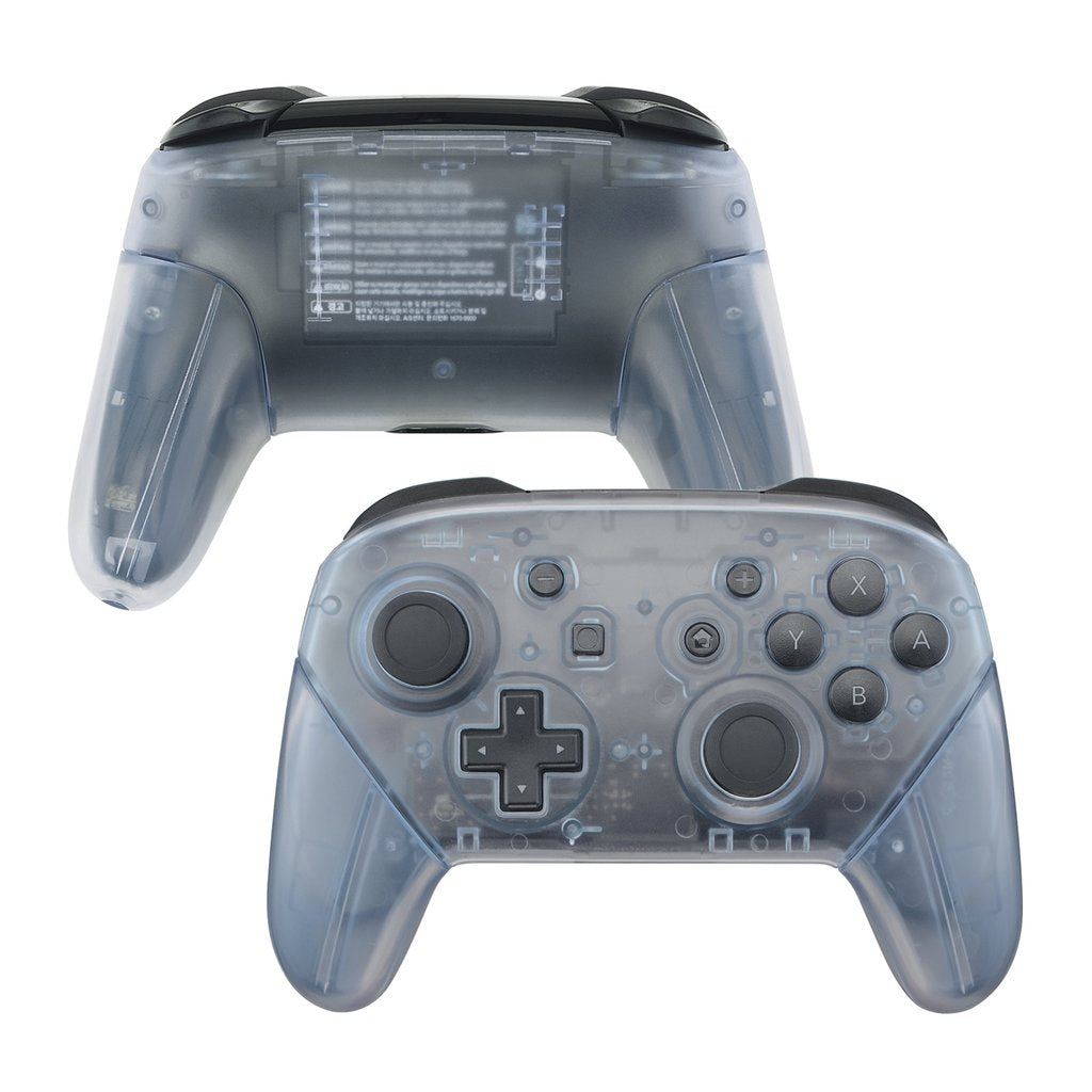 Clear Glacier Blue - Customizable Options - OEM Nintendo Switch Pro Controller