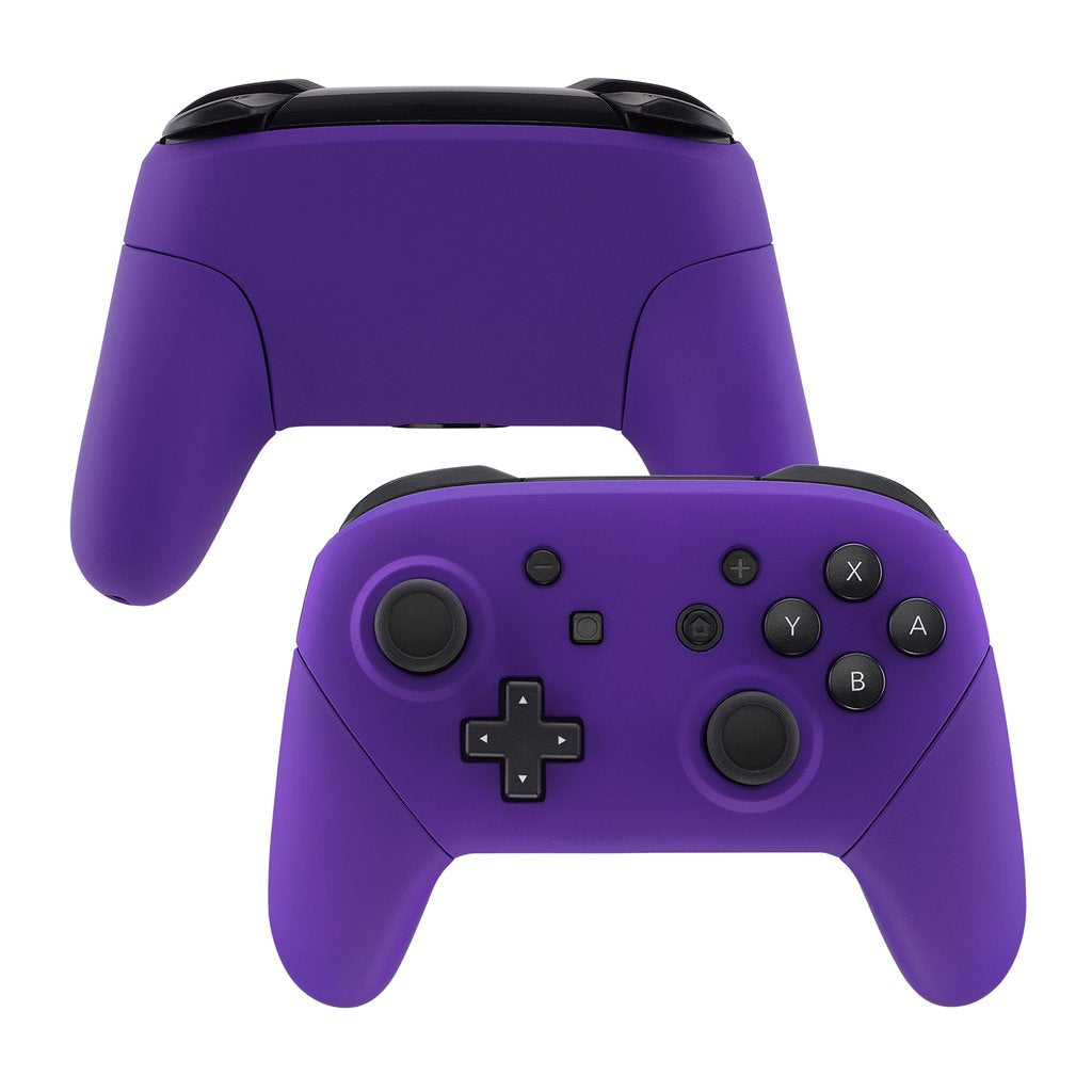 Matte Soft Touch Purple - Customizable Options - OEM Nintendo Switch Pro Controller