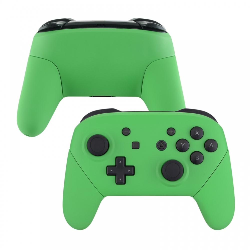 Matte Soft Touch Lime Green - Customizable Options - OEM Nintendo Switch Pro Controller