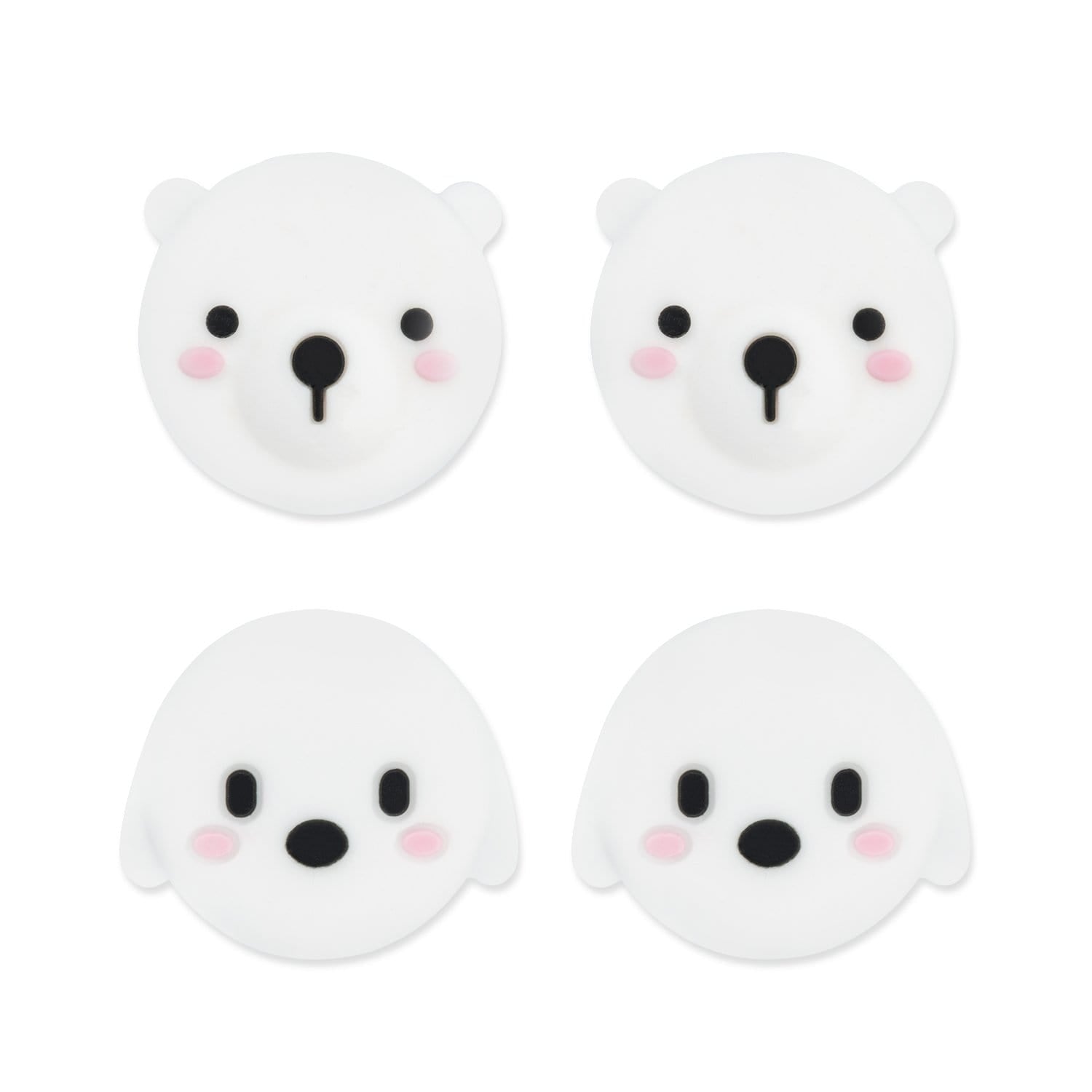 Polar Bear/Dog - Nintendo Switch Joy-Con Thumbcap Grips