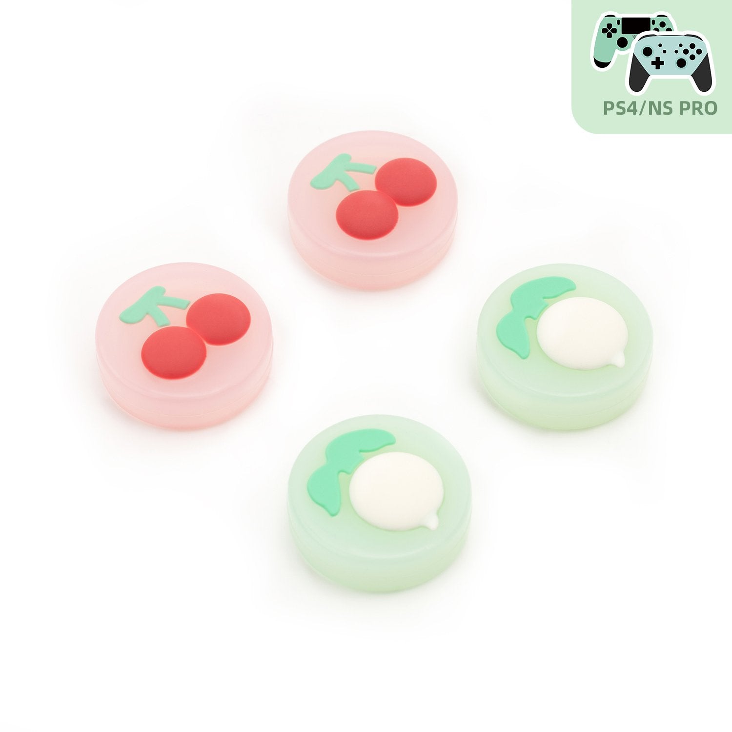 Cherry and Turnip - Pro Controller/Playstation Thumbcap Grips