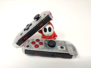 White Haze Tinted - Customizable Options - OEM Nintendo Joy-Cons