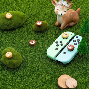 Forest Critters - Nintendo Switch Joy-Con Thumbcap Grips